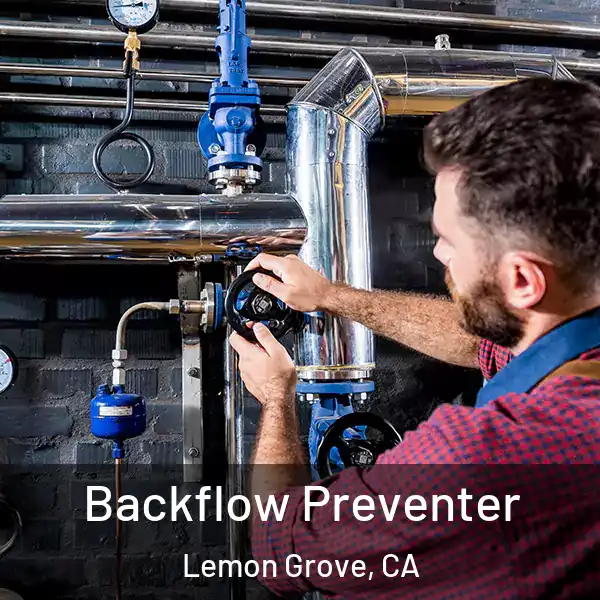 Backflow Preventer Lemon Grove, CA