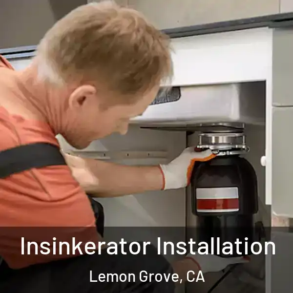  Insinkerator Installation Lemon Grove, CA