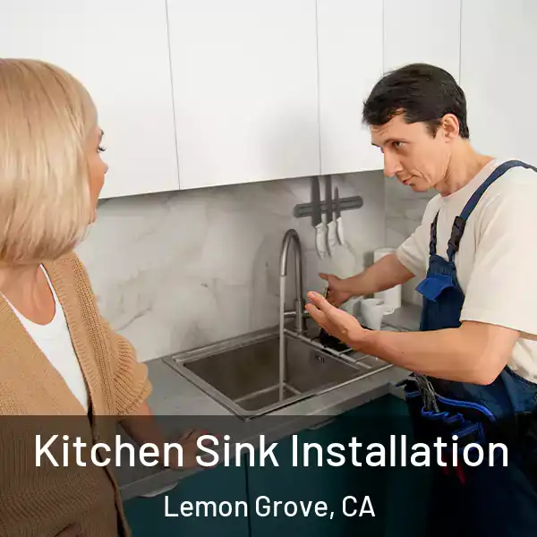  Kitchen Sink Installation Lemon Grove, CA