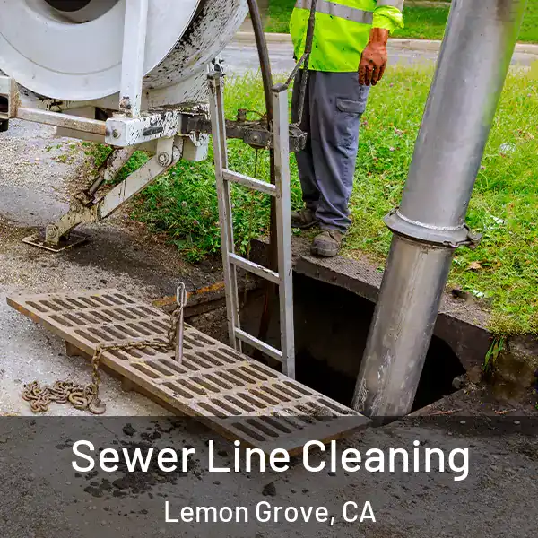  Sewer Line Cleaning Lemon Grove, CA