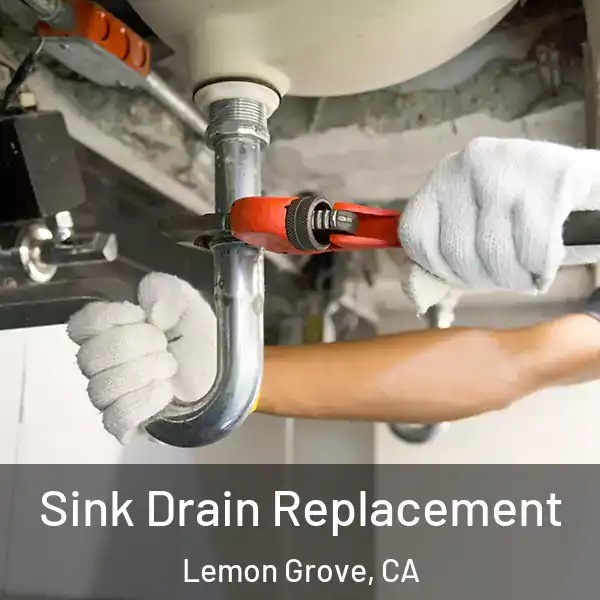  Sink Drain Replacement Lemon Grove, CA