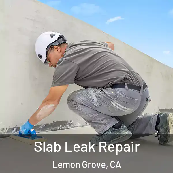  Slab Leak Repair Lemon Grove, CA