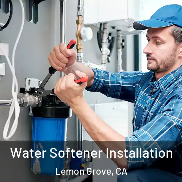  Water Softener Installation Lemon Grove, CA